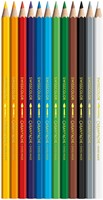 Kleurpotloden Caran D'ache aquarel doos à 12 stuks-3