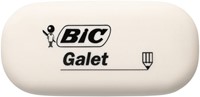 Gum Bic Galet pvc vrij zacht potlood wit blister à 3 stuks-2