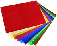 Transparant papier Folia 18.5x29.7cm 42gr 10 vel 10 kleuren-2