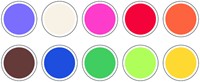 Transparant papier Folia 18.5x29.7cm 42gr 10 vel 10 kleuren-4