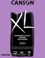 Tekenblok Canson XL Marker A3 70gram 100 vel