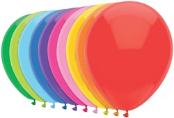 Ballonnen gekleurd 20 stuks 30 cm