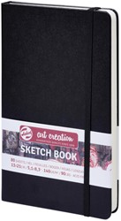 Schetsboek Talens Art Creation zwart 13x21cm 140gr 80vel