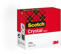 Plakband Scotch Crystal 600 19mmx10m-2