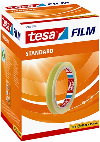 Plakband tesafilm® Standaard 66mx15mm transparant-2