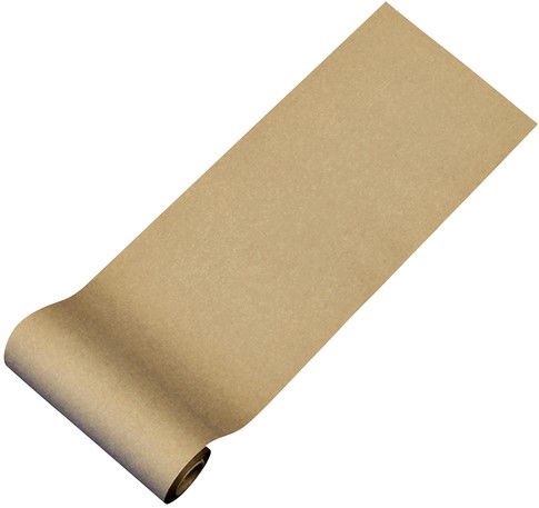 Afdekpapier info notes zelfklevend protect 150mmx50m bruin