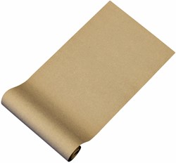Afdekpapier info notes zelfklevend protect 225mmx50m bruin