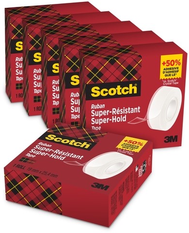 Plakband Scotch 700 Super Hold 19mmx25.4m transparant
