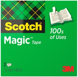 Plakband Scotch Magic 810 12mmx66m onzichtbaar mat
