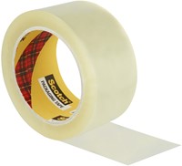 Verpakkingstape Scotch Heavy 50mmx66m transparant 6 rollen-2