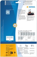 Etiket HERMA 8895 210x297mm A4 10 stuks glossy wit-3