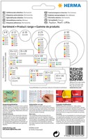 Etiket HERMA 2495 52x82mm groen 128stuks-1