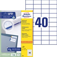 Etiket Avery Zweckform 3651 52.5x29.7mm wit 4000stuks-2
