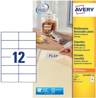Etiket Avery L4743REV-25 99.1x42.3mm wit 300 etiketten-3