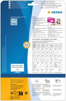 Etiket HERMA 8838 63.5x38.1mm mat wit 525stuks-2