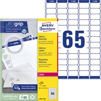 Etiket Avery L7651-100 38.1x21.2mm wit 6500 etiketten-2