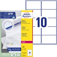 Etiket Avery L7173-100 99.1x57mm wit 1000 etiketten-2