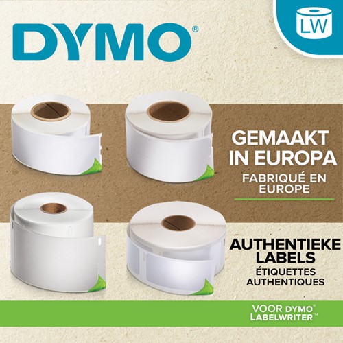 Etiket Dymo LabelWriter adressering 28x89mm 12 rollen á 130 stuks wit-5