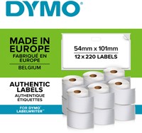 Etiket Dymo LabelWriter multifunctioneel 32x57mm 12 rollen á 1000 stuks wit-3