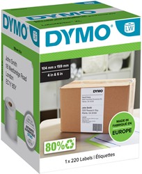 Etiket Dymo 904980 labelprint  104x159mm 220st.
