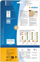 Etiket HERMA 4421 210x297mm verwijderbaar A4 geel 20stuks-3