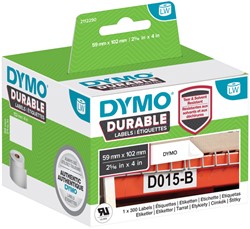 Etiket Dymo labelwriter 1933088 59mmx102mm rol à 300 stuks