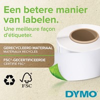Etiket Dymo LabelWriter industrieel 59x102mm 1 rol á 300 stuks wit-3