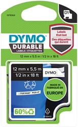 Labeltape Dymo 1978364 12mmx5,5m zwart op wit