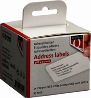Labeletiket Quantore 99014 54x101mm badge wit-2