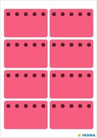 Etiket HERMA 3772 26x40mm diepvries rood 48stuks-2