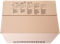 Verhuisdoos IEZZY 480x320x360mm bruin 3mm-3