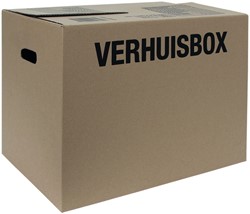 Verhuisdoos IEZZY 480x320x360mm bruin 25 stuks 3mm