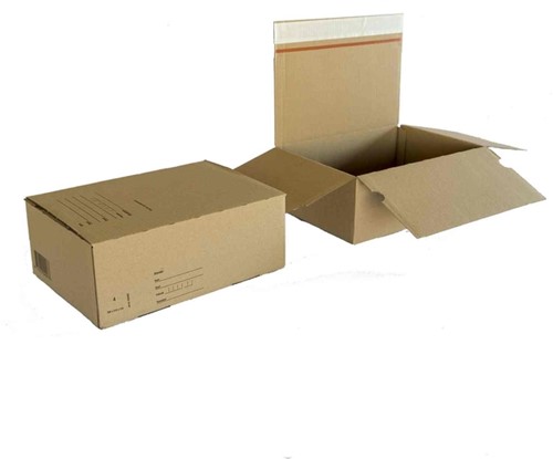 Postpakketbox IEZZY 4 305x215x110mm wit-2