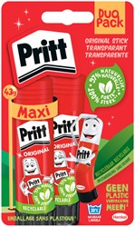 Lijmstift Pritt 43gr blister à 2 stuks