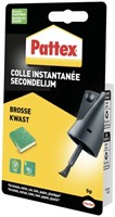 Secondelijm Pattex met kwast flacon 5 gram op blister-2