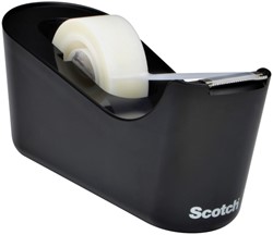Plakbandhouder Scotch C18 zwart + 1rol magic tape 19mmx33m