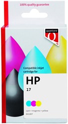 Inktcartridge Quantore  alternatief tbv HP C6625D 17 kleur