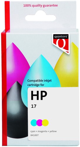 Inktcartridge Quantore alternatief tbv HP C6625D 17 kleur