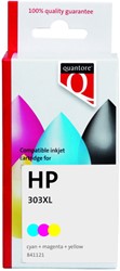 Inktcartridge Quantore alternatief tbv HP T6N03AE 303XL kleur HC