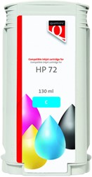 Inktcartridge Quantore  alternatief tbv HP 72 C9371A blauw