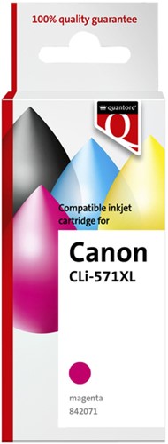 Inktcartridge Quantore alternatief tbv Canon CLI-571XL rood