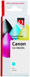 Inktcartridge Quantore alternatief tbv Canon CLI-581XXL blauw