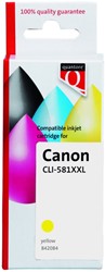 Inktcartridge Quantore alternatief tbv Canon CLI-581XXL geel