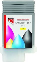 Inktcartridge Quantore Canon PFI-107 geel