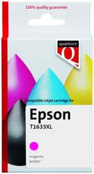 Inktcartridge Quantore Epson 16XL T1633 rood