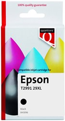 Inktcartridge Quantore Epson 29XL T2991 zwart