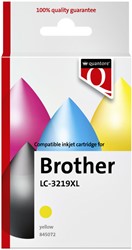 Inktcartridge Quantore alternatief tbv Brother LC-3219XL geel