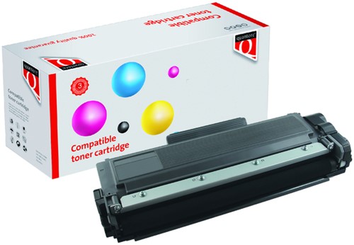 Toner Quantore alternatief tbv Brother TN-2420BK zwart