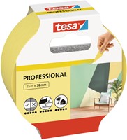 Afplaktape tesa®  Professional 25mx38mm geel-2