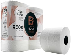 Toiletpapier BlackSatino 2-laags 400vel